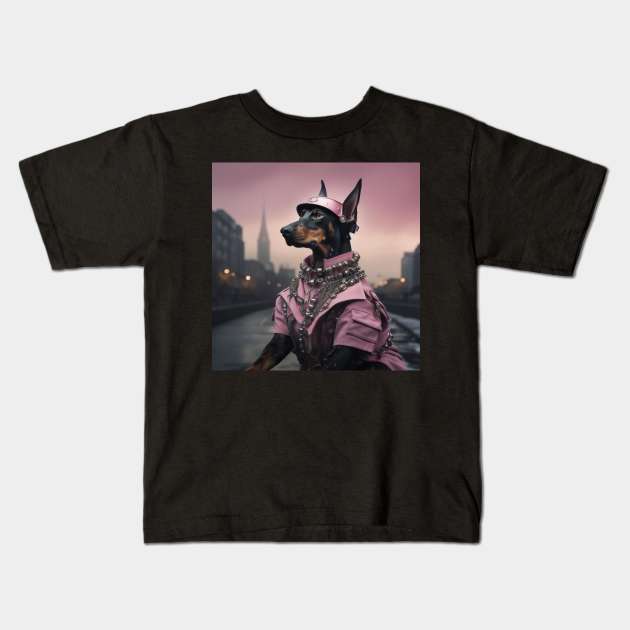 General Dobie Kids T-Shirt by Enchanted Reverie